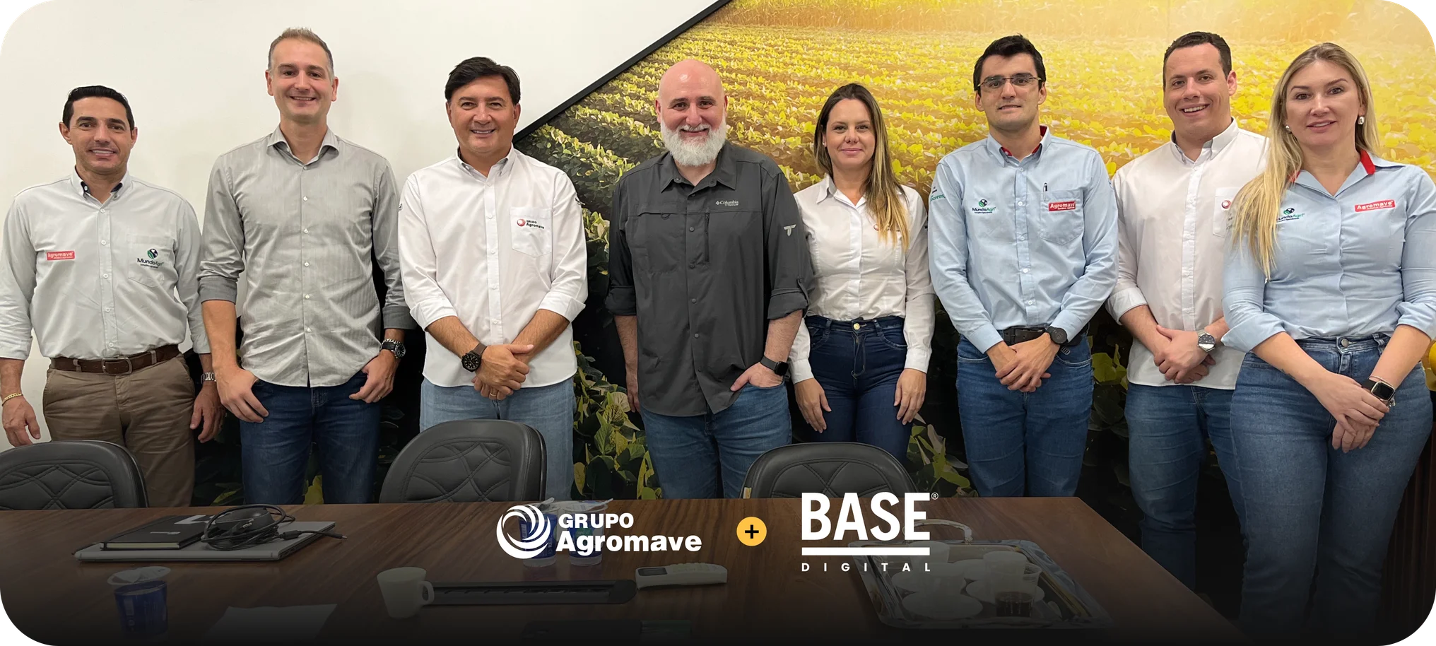 Visita para apresentação do discovery realizado pela BASE Digital para o Grupo Agromave